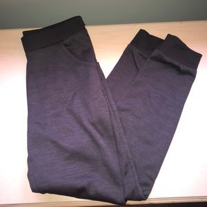 Black Adias joggers